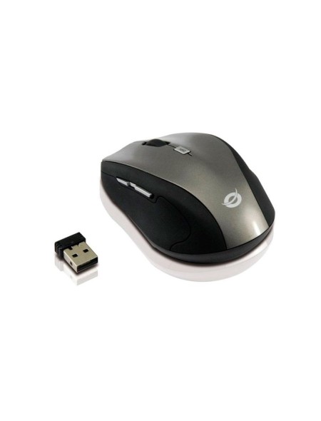 Raton optico Inalambrico Conceptronic Regas / 5 Botones / 1600dpi / Negro / C08-269 / CLLM5BTRVWL