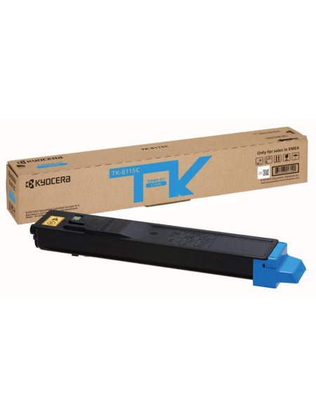 ÷ Tóner original kyocera tk-8115c cian 6.000 páginas