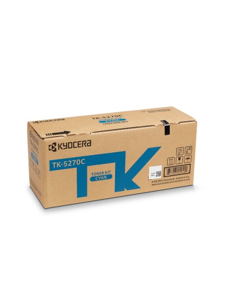 ÷ Tóner original kyocera tk-5270c cian 6.000 páginas