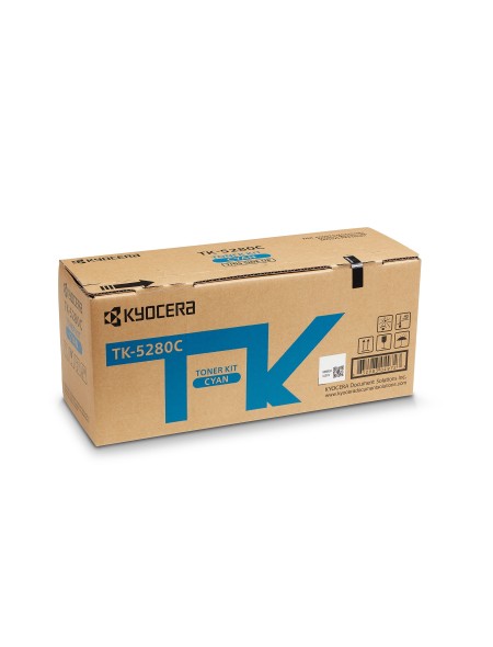 ÷ Tóner original kyocera tk-5280c cian 11.000 páginas