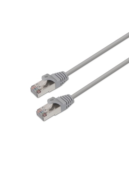 ÷ Aisens - cable de red latiguillo rj45 cat.6 ftp awg24, gris, 20m