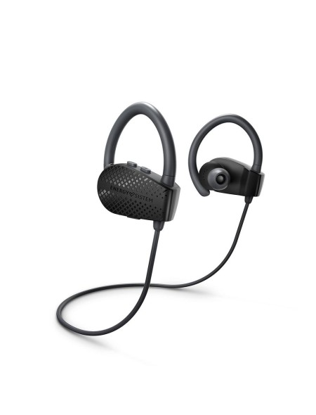 Auriculares Deportivos Bluetooth Energy Sistem Sport 1+ / Asistente de voz / Resistente al sudor / Negro / 451777