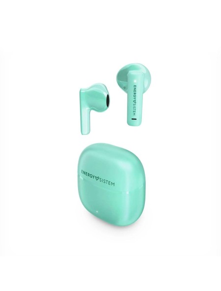 Auriculares Inalambricos Bluetooth Energy Sistem Streetmusic / BT 5.4 / 20h autonomia / Verde / 459216