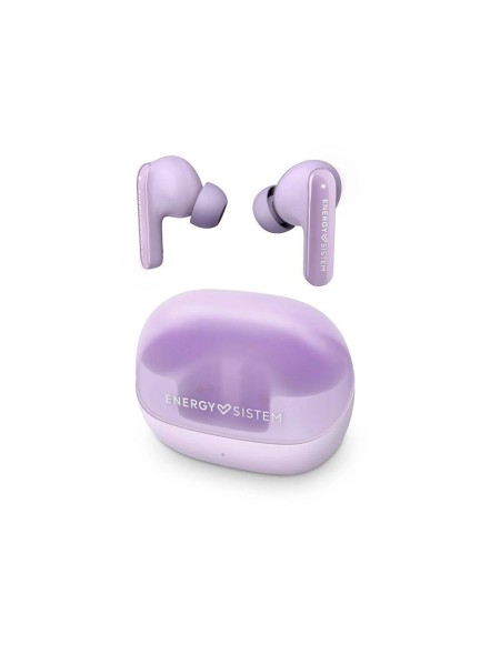Auriculares Inalambricos Bluetooth Energy Sistem Serenity ANC / Cancelacion de ruido 30 dB / Bt 5.4 / 25h Autonomia / IPX4 / Morado / 459186