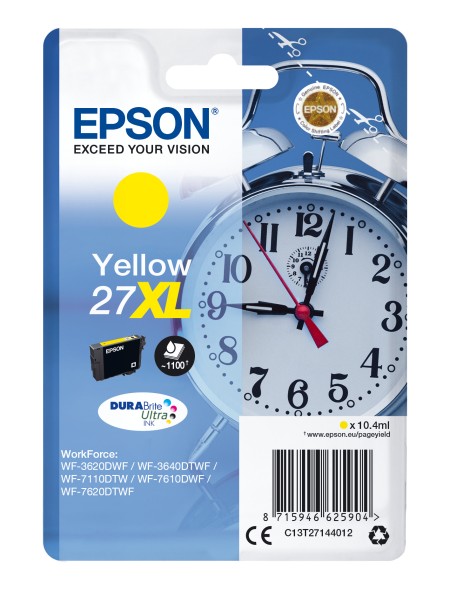 ÷ Tinta original epson t2714 xl amarillo c13t27144012 10.4ml