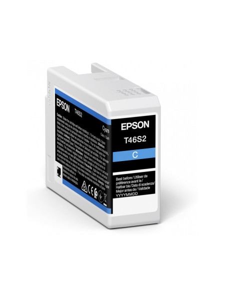 ÷ Tinta original epson t46s2 cian c13t46s200 25ml