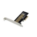 Tarjeta controladora Conceptronic Pci Express Gen 3.0 x4 a Nvme M.2 SSD ( No compatible M2 clave B) / emrick05b