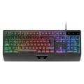 ÷ Teclado mars gaming mk124es h-mech frgb rainbow color negro