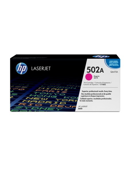 ÷ Tóner original hp q6473a 502a magenta 4.000 páginas
