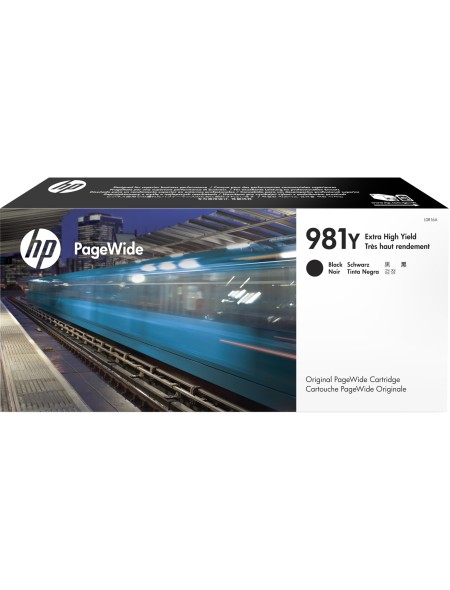 ÷ Tinta original hp n981y negro l0r16a 343.5ml