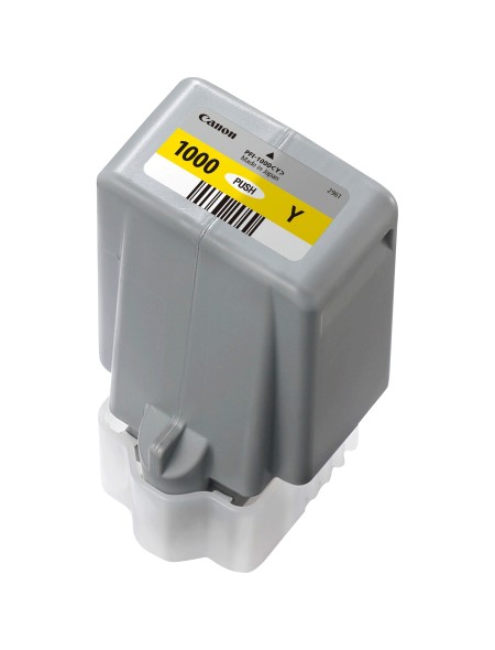 ÷ Tinta original canon pfi-1000 amarillo 80ml