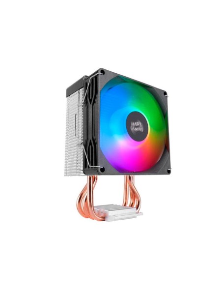 Ventilador CPU con disipador Mars Gaming MCPUX3 Negro / 3 heatpipes cobre / Fan 90mm / TDP 190W