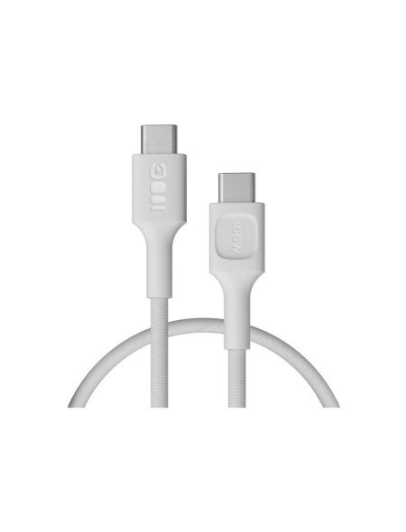 Cable datos Type-C / 1.2m / 100 W / Blanco / KABGC100PS120SW