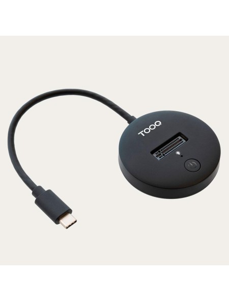 Docking Station USB Type-C 3.2  Gen.2 / SSD M.2 NVME / Negro / TOOQ / TQDS-100B