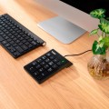 Teclado Numerico USB TOOQ / 19 Teclas / Negro / TQK-2001-B