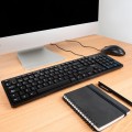 Teclado USB TOOQ / 105 Teclas / Silencioso / Compacto / Negro / TQK-2003-B