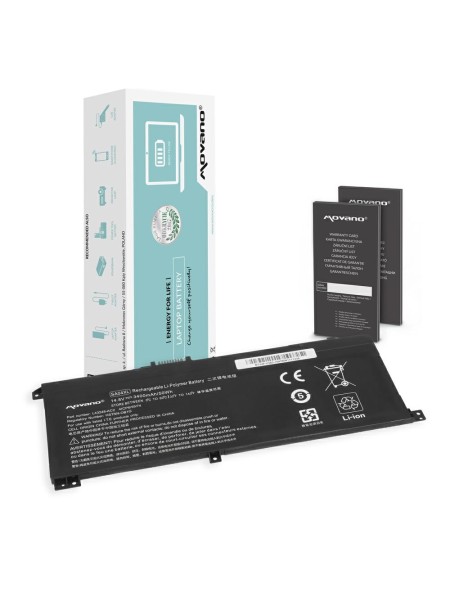 Batería compatible para portátil HP SA04XL 14.8V 3400mAh Movano