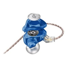 ÷ Auriculares intrauditivo energy sistem monitor jack 3.5 microfono integrado azul transparente