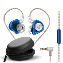 ÷ Auricular intrauditivo usb-c energy sistem monitor earphones microfono azul transparente