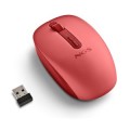 ÷ Mouse ngs wireless fog dual red bluetooth 5.2 2.4ghz multidispositivo 1600dpi silencioso color rojo