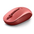 ÷ Mouse ngs wireless fog dual red bluetooth 5.2 2.4ghz multidispositivo 1600dpi silencioso color rojo