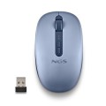 ÷ Mouse ngs wireless fog dual blue bluetooth 5.2 2.4ghz multidispositivo 1600dpi silencioso color azul