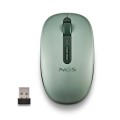 ÷ Mouse ngs wireless fog dual green bluetooth 5.2 2.4ghz multidispositivo 1600dpi silencioso verde