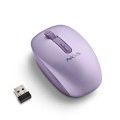 ÷ Mouse ngs wireless fog dual purple bluetooth 5.2 2.4ghz multidispositivo 1600dpi silencioso morado
