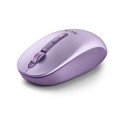 ÷ Mouse ngs wireless fog dual purple bluetooth 5.2 2.4ghz multidispositivo 1600dpi silencioso morado