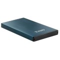 Caja externa aluminio 2.5 USB 3.1 Sata Tooq Azul Pacífico 9.5mm TQE-2527PB
