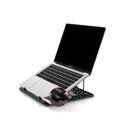 ÷ Soporte de portatil conceptronic de aluminio color gris