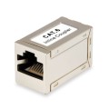 ÷ Adaptador rj45 cat.6 apantallado hembra - hembra