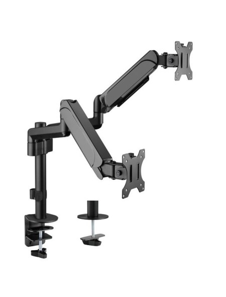 ÷ Soporte de mesa equip 650133 para 2 pantallas 17