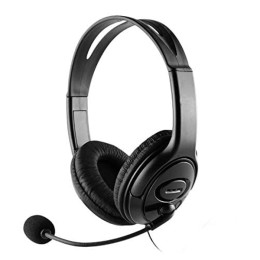 ÷ Headset usb coolbox coolchat u1 conexion por usb cable 2m microfono flxible ajustable con silenciado