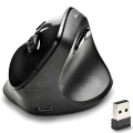 ÷ Mouse ngs wireless ergo evo moksha color negro recargable usb-c 2400 dpi botones silenciosos