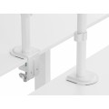÷ Soporte de mesa equip 650167 para 2 pantallas 17