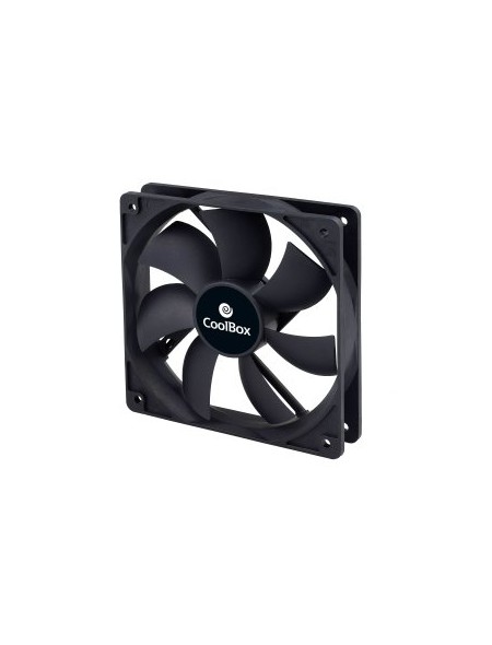 ÷ Ventilador interno coolbox vencooau120/coo-vau120-3 caja 12cm negro conector molex
