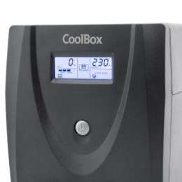 ÷ Sai coolbox guardian 3 800va con lcd 480w 2xschuko color negro 