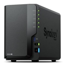 ÷ Servidor nas synology ds225+ 2 bahias raid 0,1 jbod - 2gb ram 