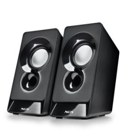÷ Altavoces 2.0 ngs sb210 alimentacion usb jack 3.5mm 12w control de volumen color negro