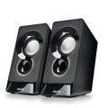 ÷ Altavoces 2.0 ngs sb210 alimentacion usb jack 3.5mm 12w control de volumen color negro