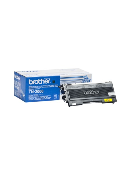 ÷ Tóner original brother tn2000 negro 2.500 páginas