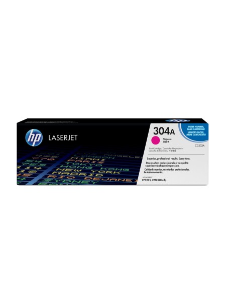 ÷ Tóner original hp cc533a magenta 304a 5.000 páginas