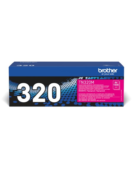÷ Tóner original brother tn320m magenta 1.500 páginas