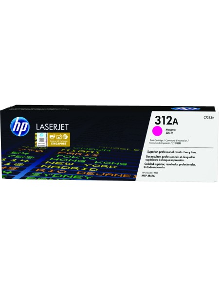 ÷ Tóner original hp cf383a magenta 312a 2.700 páginas
