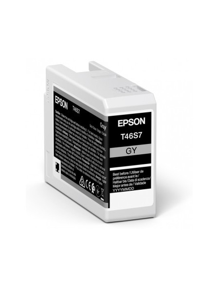 ÷ Tinta original epson t46s7 gris c13t46s700 25ml