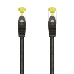 ÷ Aisens - cable de red latiguillo rj45 lszh cat.7 600 mhz s/ftp pimf awg26, negro, 25cm