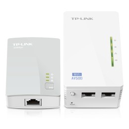 ÷ Homeplug wifi tp-link tl-wpa4220kit 300mb av600 con 2 puertos ethernet kit compuesto de un tl-wpa422