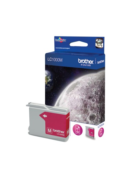 ÷ Tinta original brother lc1000m magenta 6.5ml