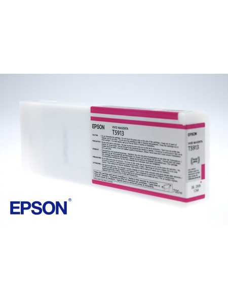 ÷ Tinta original epson t5913 magenta vivo c13t591300 700ml